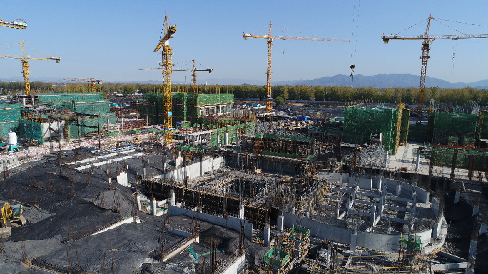 工地掠影-北京电影学院怀柔校区